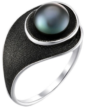 Кольцо из серебра р 17 DeFleur 51827S2B жемчуг 1950₽