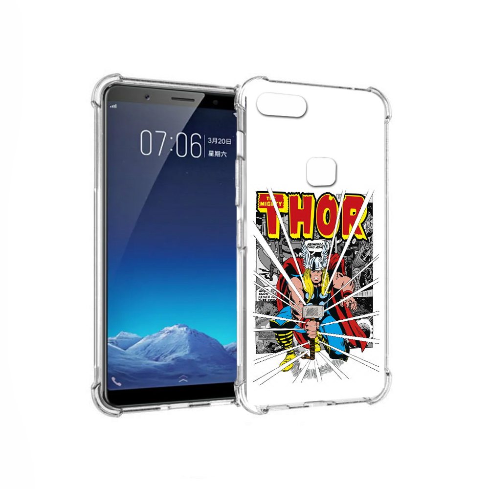 

Чехол MyPads Tocco для Vivo X20 тор рисунок (PT108350.433.647), Прозрачный, Tocco
