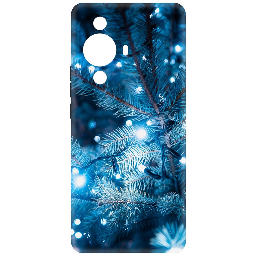 

Чехол-накладка Krutoff Soft Case Гирлянда для Huawei Nova 11 Pro, Черный