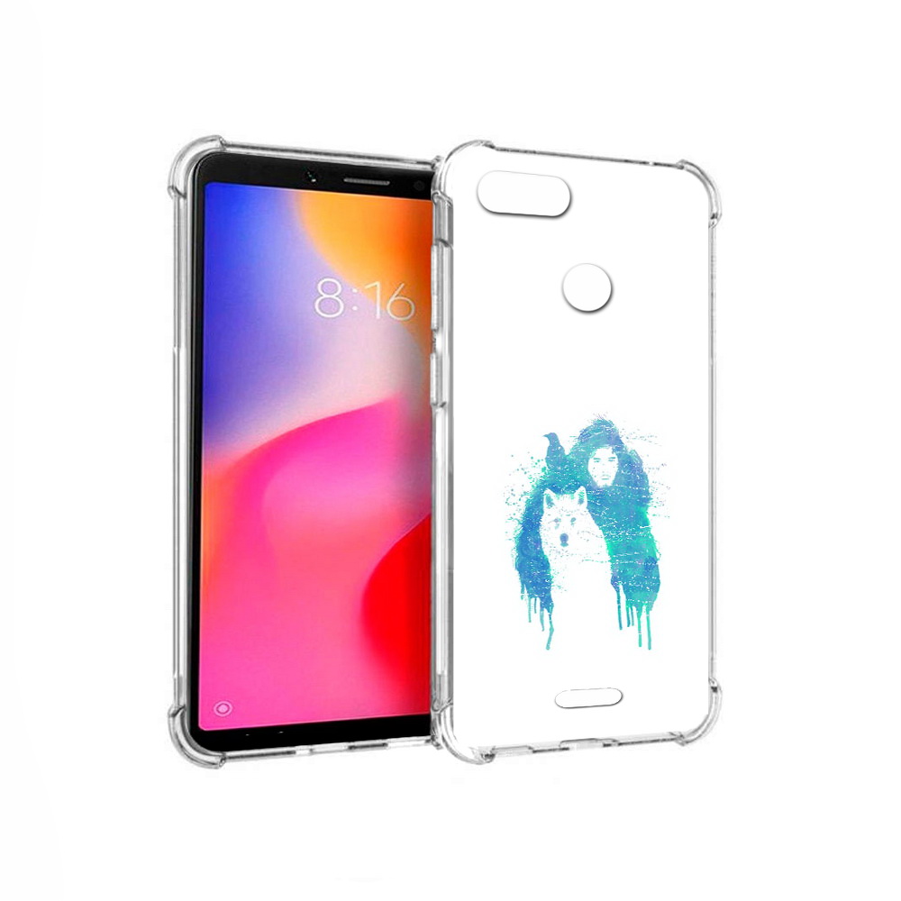 

Чехол MyPads Tocco для Xiaomi Redmi 6 джон сноу (PT113762.304.323), Прозрачный, Tocco