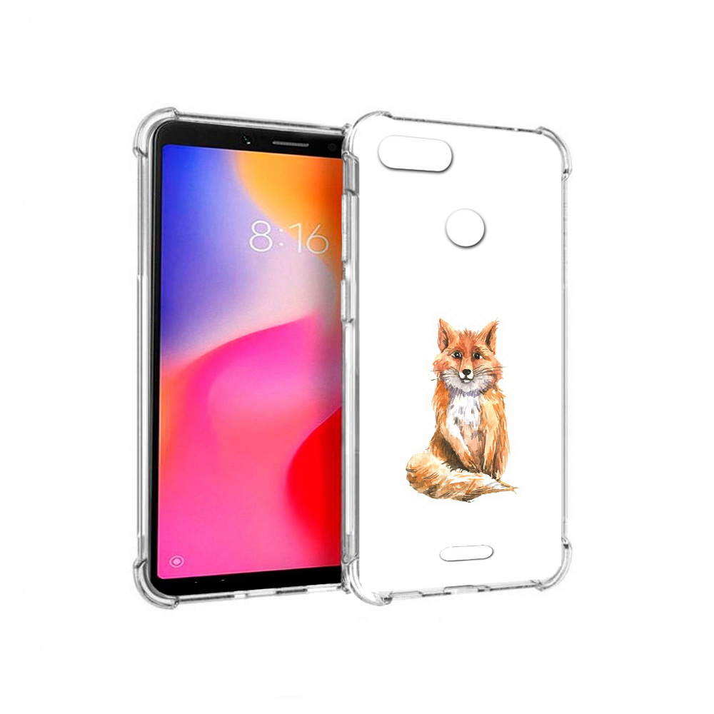 

Чехол MyPads Tocco для Xiaomi Redmi 6 детская лиса (PT113762.304.320), Прозрачный, Tocco