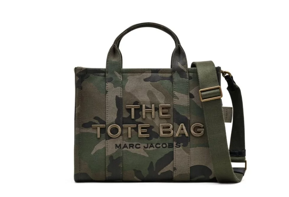 

Сумка тоут женская Marc Jacobs H014M02PF21, camouflage, Хаки, H014M02PF21