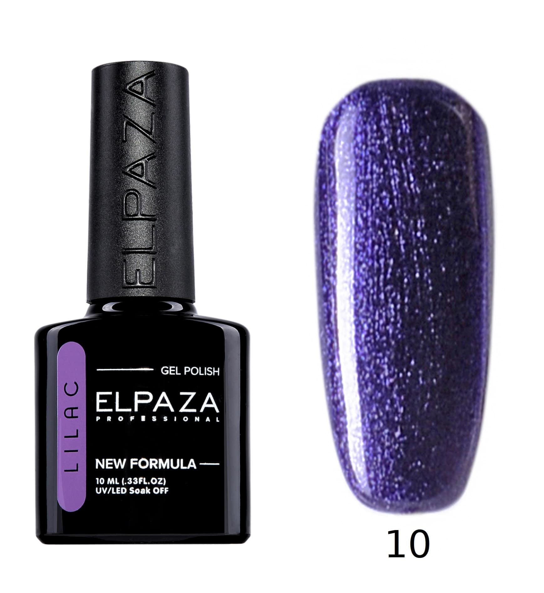 

Гель-лак ELPAZA LILAC 10 Турмалин, ELPAZA Гель-лак LILAC