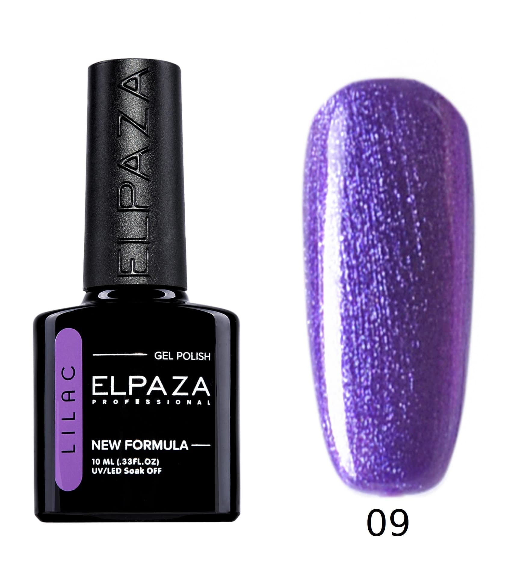 

Гель-лак ELPAZA LILAC 9 Фиалковая Роса, ELPAZA Гель-лак LILAC