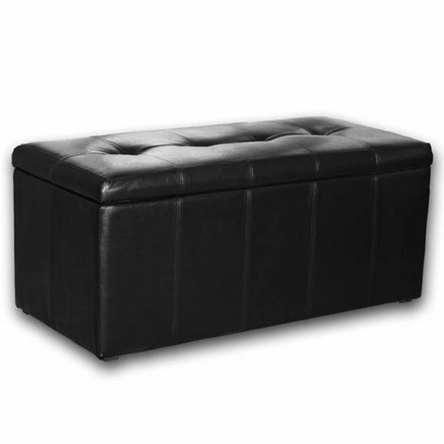 

Банкетка Dreambag Лонг ЭкоКожа с ящиком черная 46 х 46 х 100 см, Черный