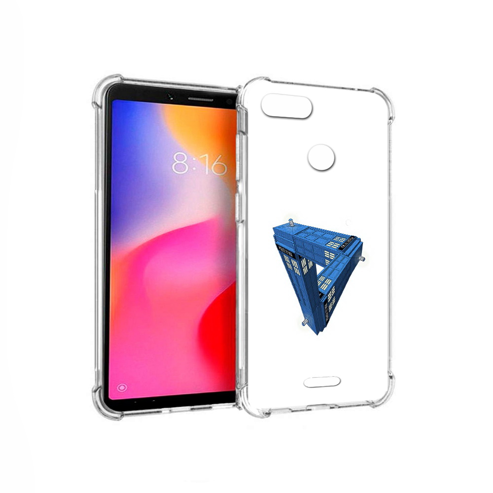 

Чехол MyPads Tocco для Xiaomi Redmi 6 головолока абстракция (PT113762.304.291), Прозрачный, Tocco