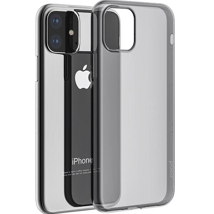 Чехол силиконовый для iPhone 11 Light series черный