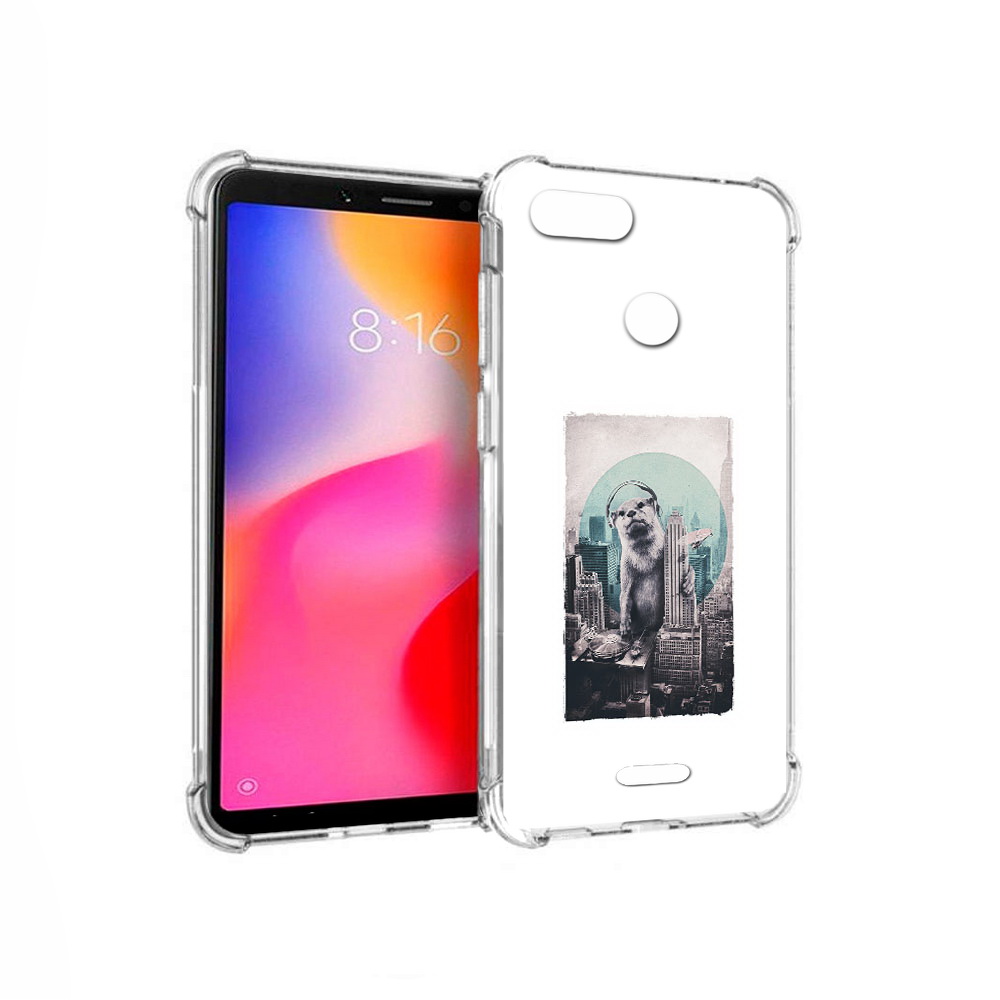 

Чехол MyPads Tocco для Xiaomi Redmi 6 выдра в городе (PT113762.304.283), Прозрачный, Tocco