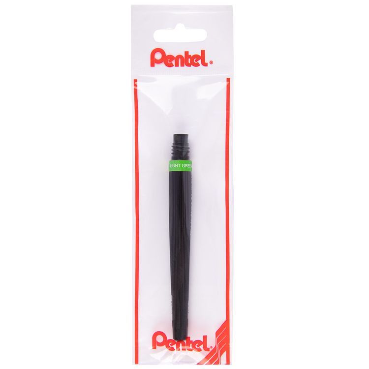 Сменный картридж для кисти с краской Pentel Colour Brush GFL, цвет: светло-зеленый