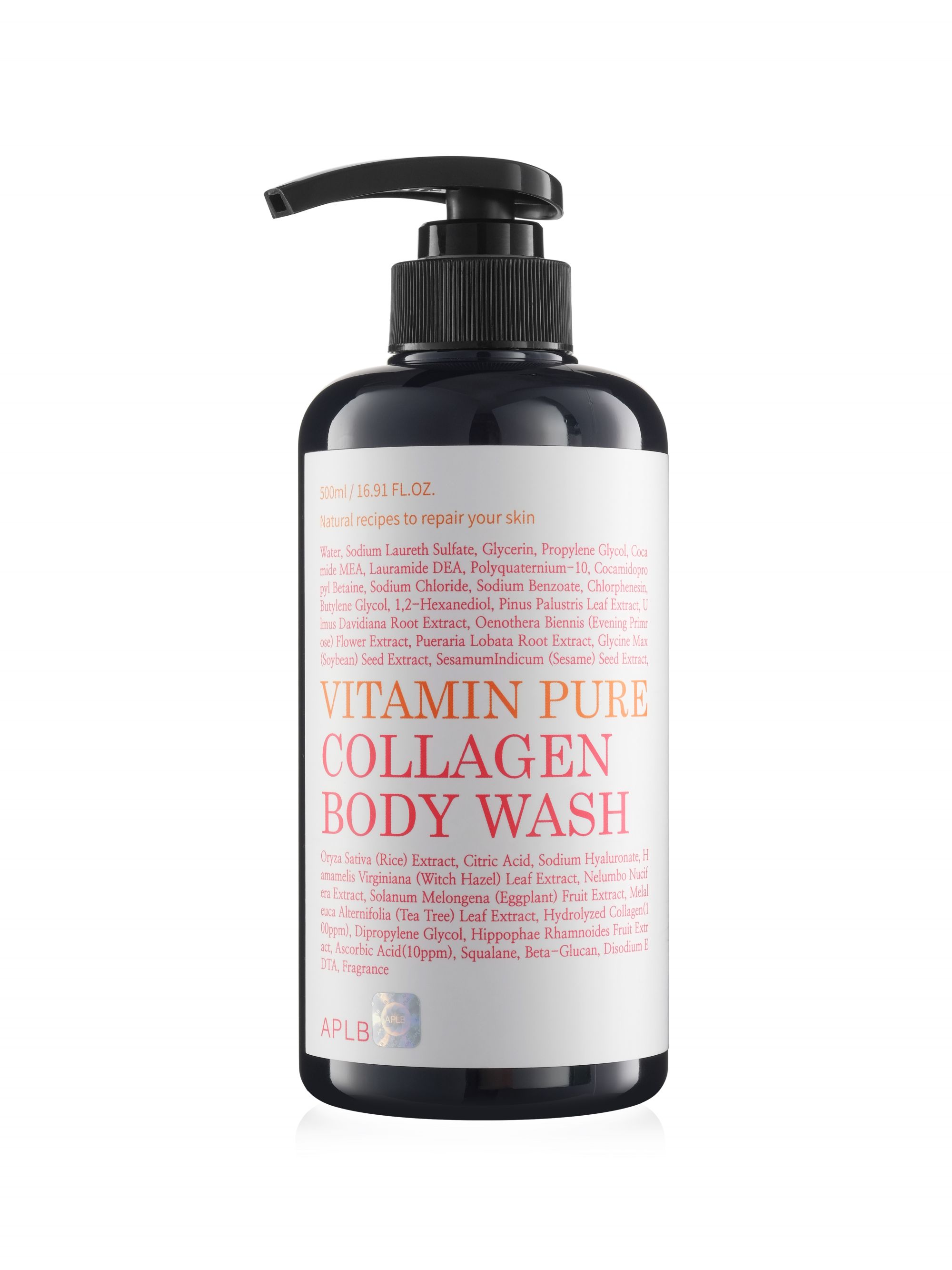 

Средство для душа APLB, с витамином С и Коллагеном, VITAMIN PURE COLLAGEN BODY WASH, APLB_104