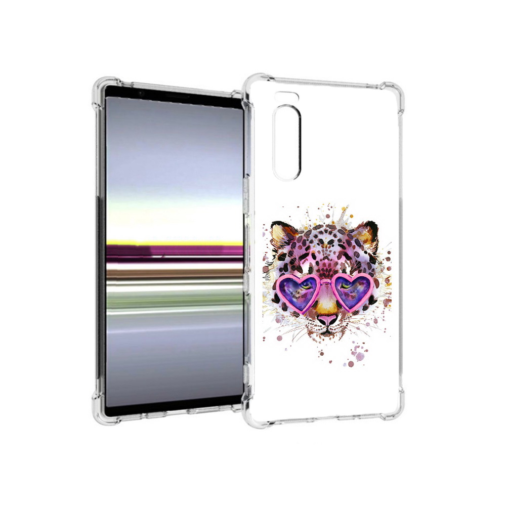 

Чехол MyPads Tocco для Sony Xperia 5 модный леопард (PT139963.234.480), Прозрачный, Tocco