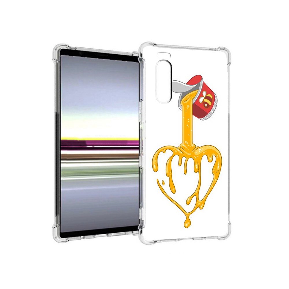 

Чехол MyPads Tocco для Sony Xperia 5 медовое сердце (PT139963.234.471), Прозрачный, Tocco