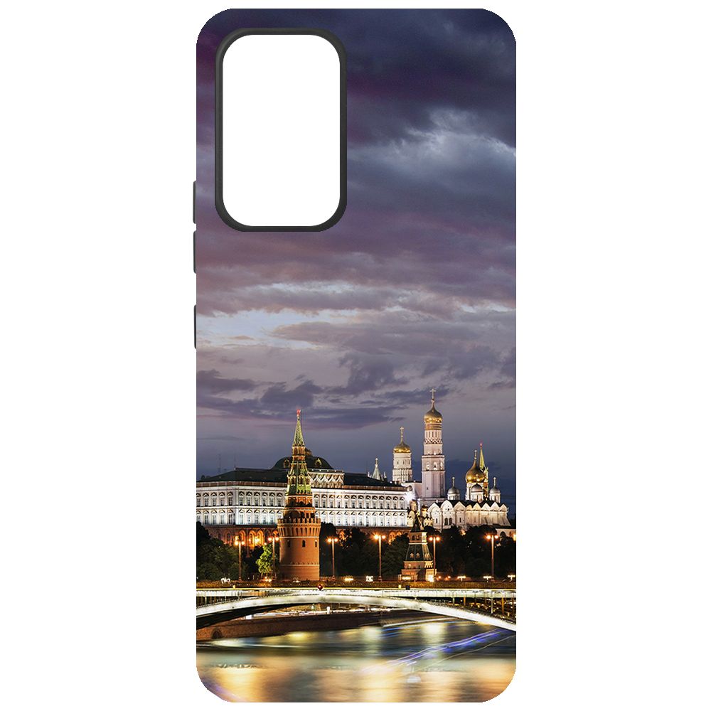 

Чехол-накладка Soft Case Россия, Московский Кремль для Samsung Galaxy A53 5G A536, Черный