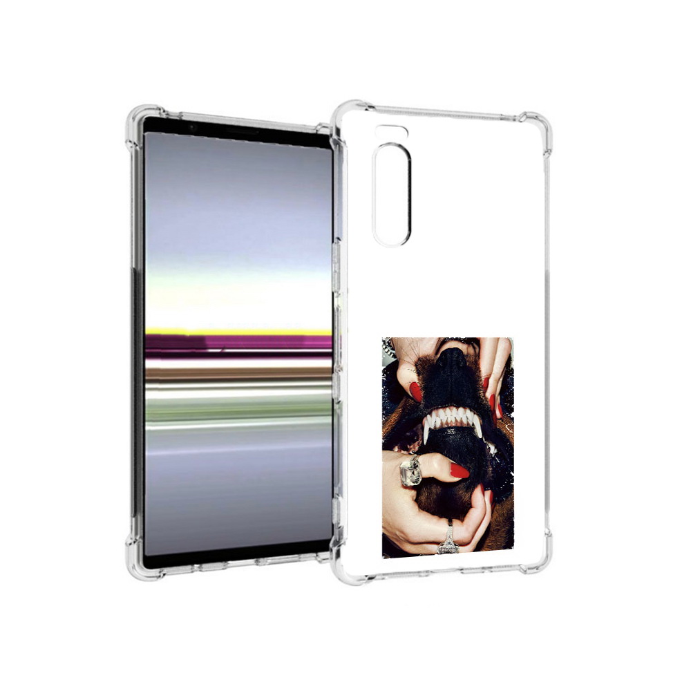 

Чехол MyPads Tocco для Sony Xperia 5 маникюр (PT139963.234.457), Прозрачный, Tocco