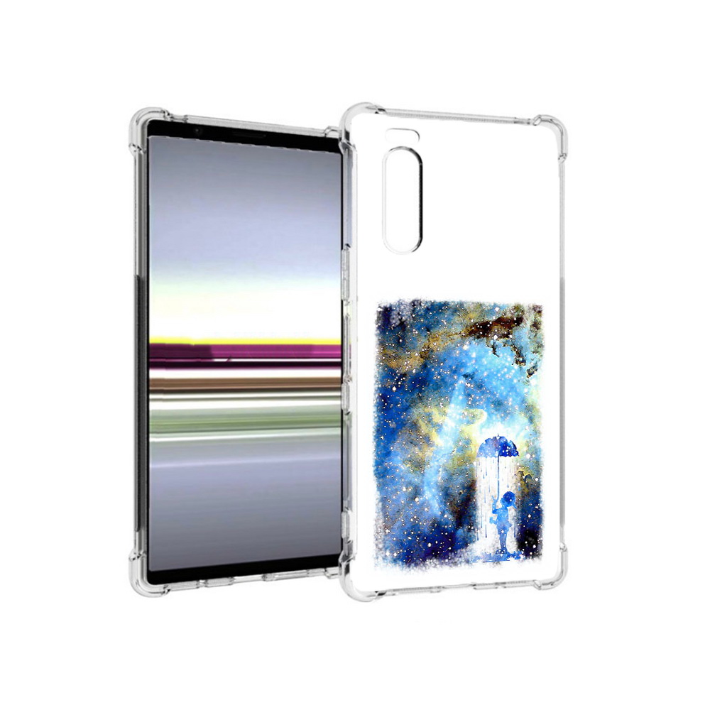 

Чехол MyPads Tocco для Sony Xperia 5 мальчик в небе (PT139963.234.455), Прозрачный, Tocco