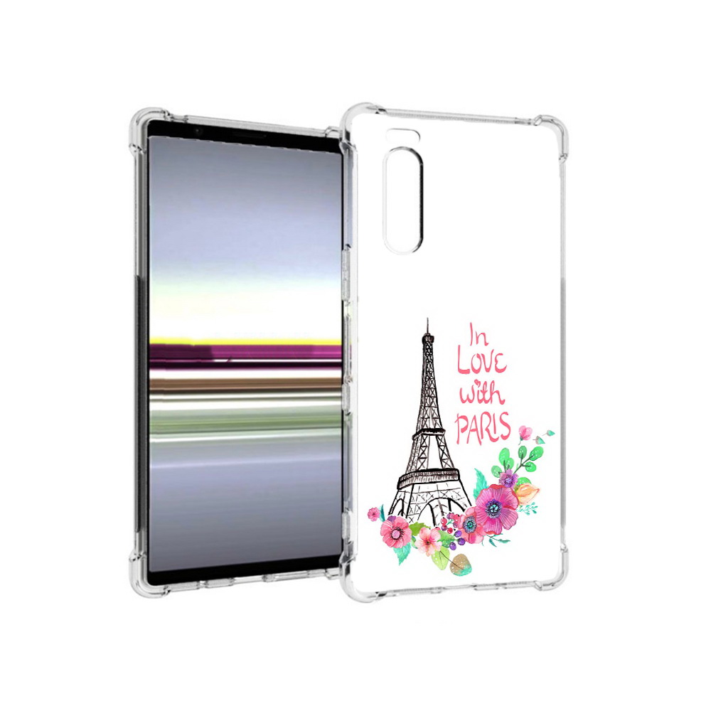 

Чехол MyPads Tocco для Sony Xperia 5 любимый париж (PT139963.234.452), Прозрачный, Tocco