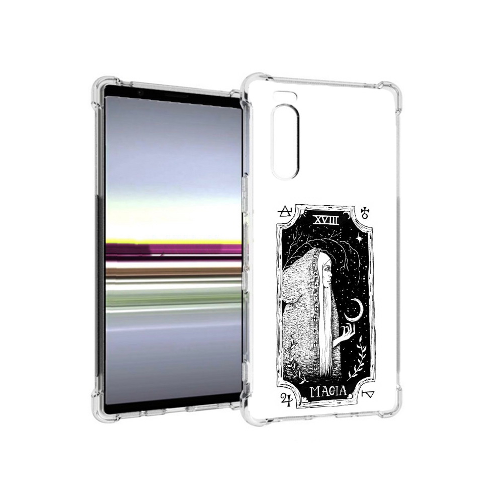 

Чехол MyPads Tocco для Sony Xperia 5 лунная магия (PT139963.234.447), Прозрачный, Tocco