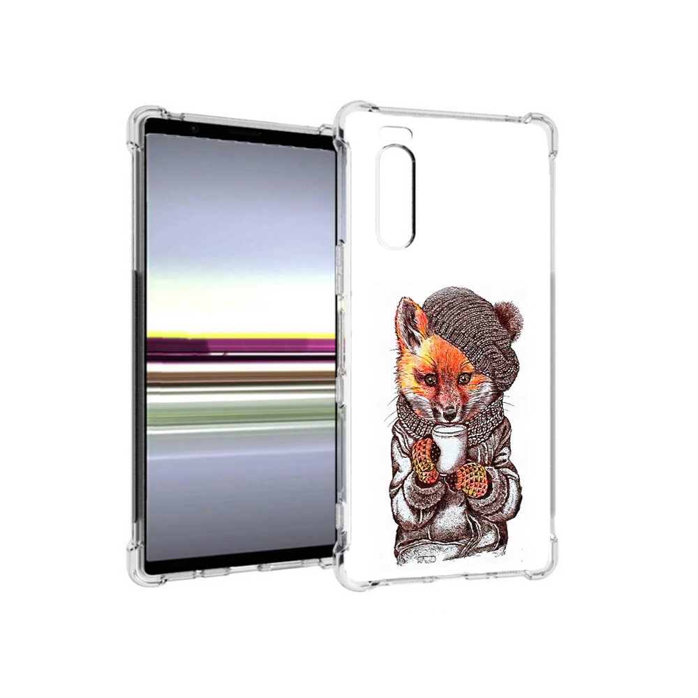 

Чехол MyPads Tocco для Sony Xperia 5 лиса в шапке (PT139963.234.437), Tocco