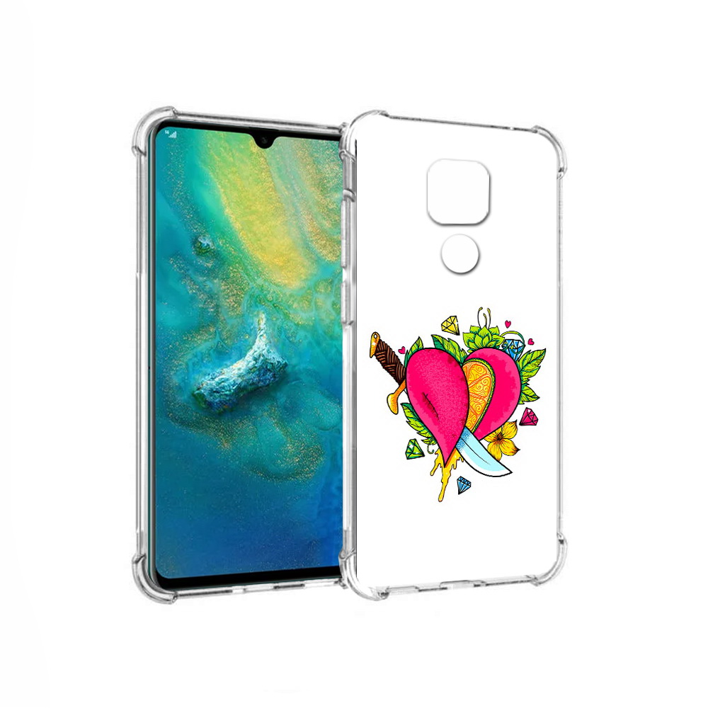 

Чехол MyPads Tocco для Huawei Mate 20x Фруктовое сердце (PT124578.30.188), Прозрачный, Tocco