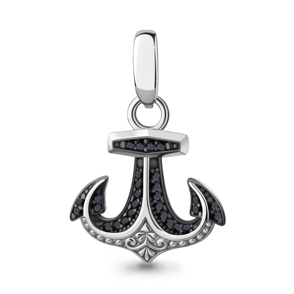 

Подвеска из серебра с нанокристаллом Aquamarine 24564Ч, 24564Ч_925_р