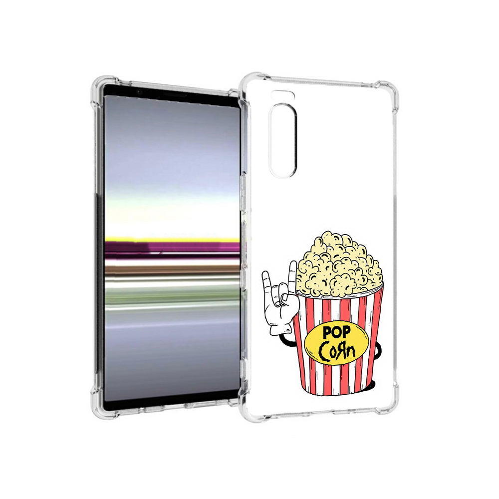 

Чехол MyPads Tocco для Sony Xperia 5 крутой попкорн (PT139963.234.427), Прозрачный, Tocco