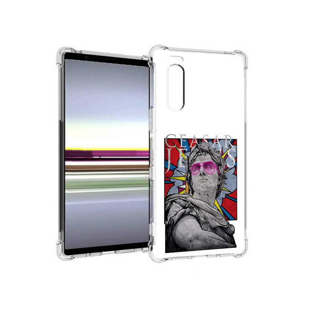 

Чехол MyPads Tocco для Sony Xperia 5 крутая статуя свободы (PT139963.234.423), Прозрачный, Tocco