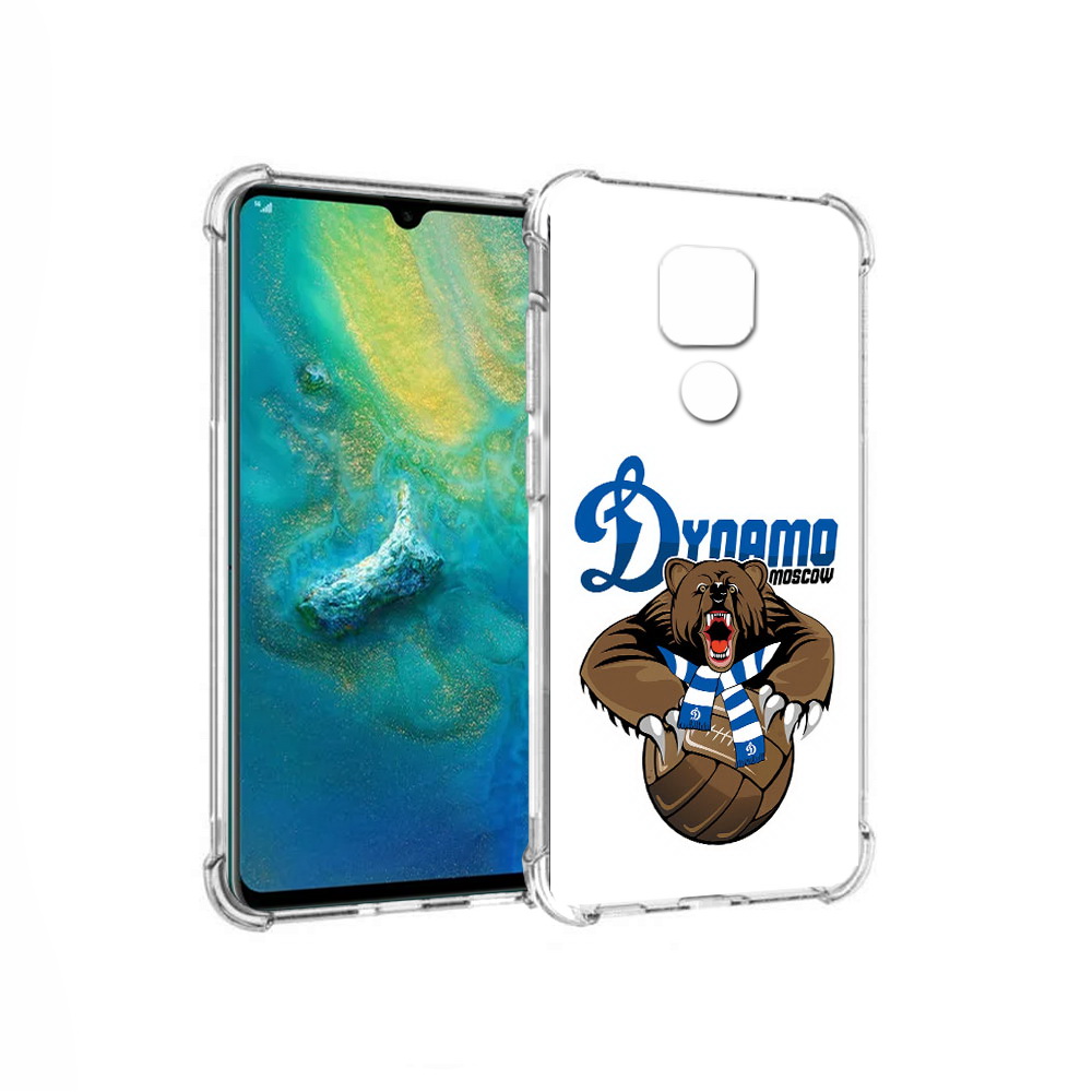 

Чехол MyPads Tocco для Huawei Mate 20x ФК Динамо медведь (PT124578.30.175), Прозрачный, Tocco