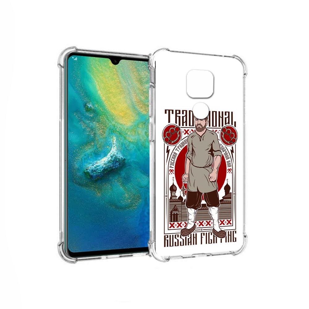 

Чехол MyPads Tocco для Huawei Mate 20x Традициональный мужчина (PT124578.30.173), Прозрачный, Tocco