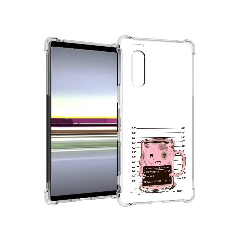

Чехол MyPads Tocco для Sony Xperia 5 кружка (PT139963.234.420), Прозрачный, Tocco