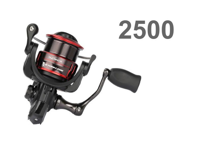 Безынерционная катушка для спиннинга Tsurinoya Storm Red 2500