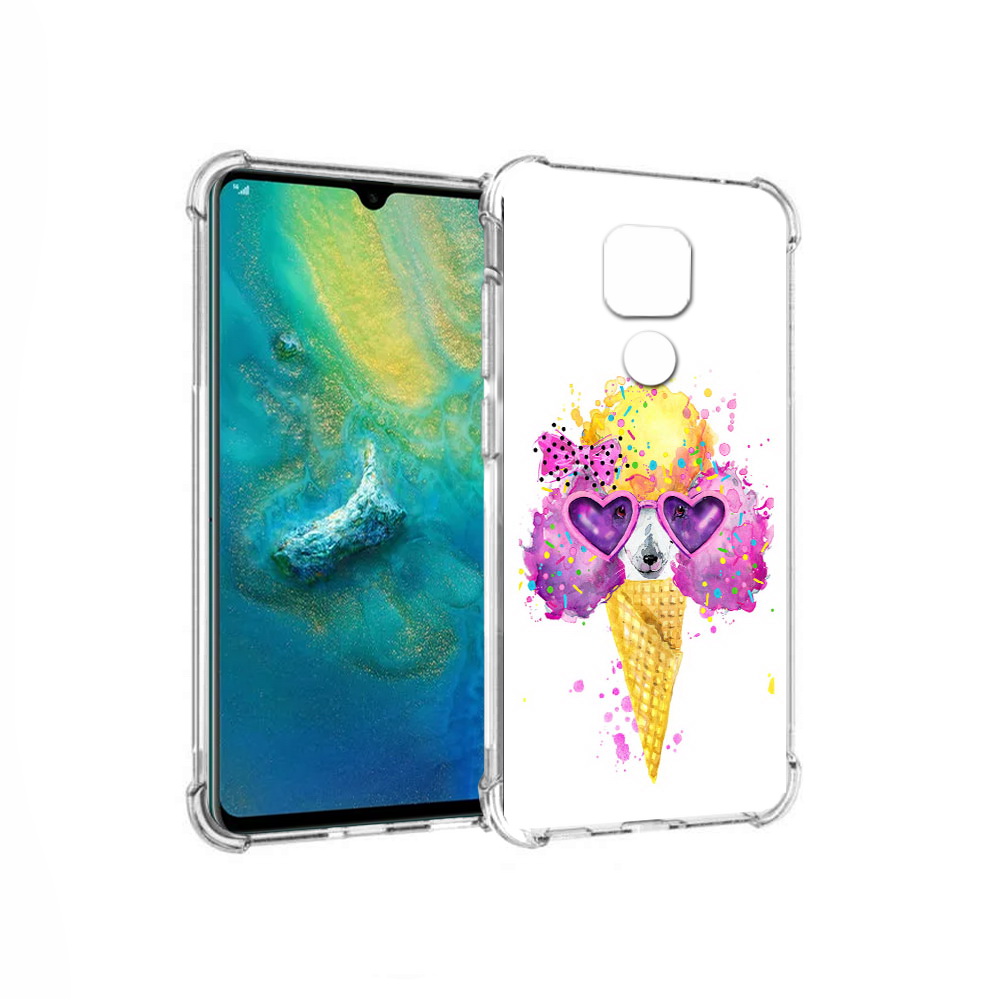 Чехол MyPads Tocco для Huawei Mate 20x Рожок (PT124578.30.146)