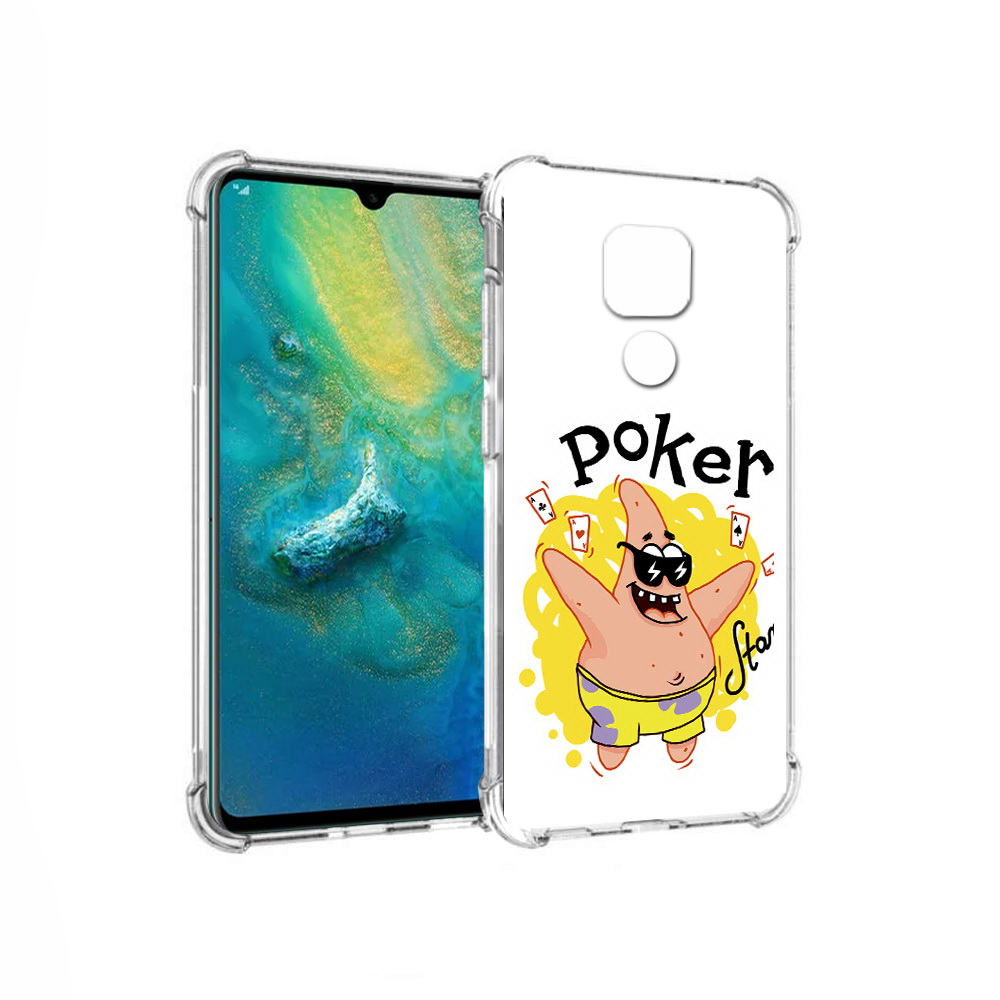 

Чехол MyPads Tocco для Huawei Mate 20x Патрик (PT124578.30.133), Прозрачный, Tocco