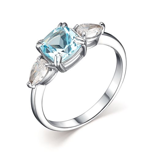 

Кольцо из серебра с топазом р. 16,5 Dewi 901018022, 901018022