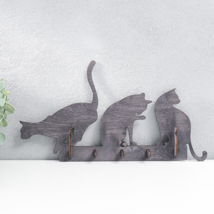

Ключница открытая Три кошки 31×17×3 см