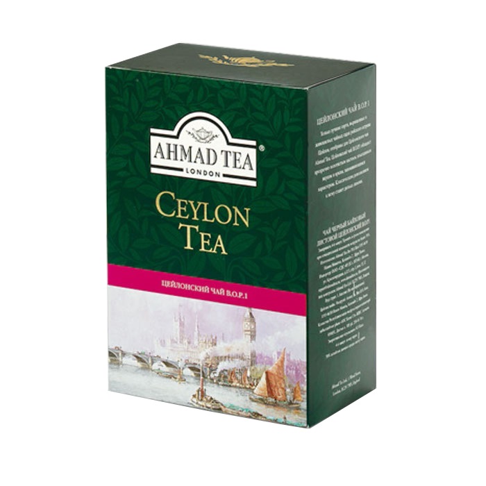 фото Чай черный ahmad tea ceylon b.o.p.1 листовой 100 г