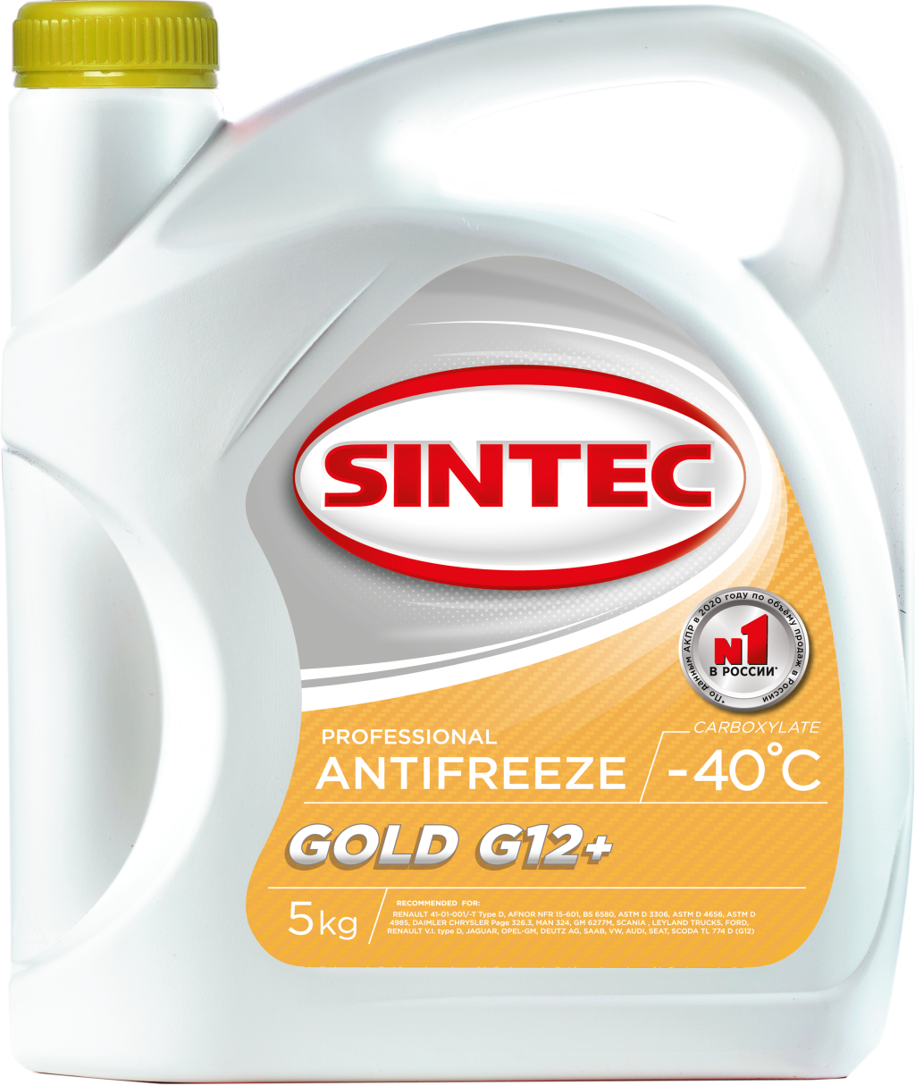 

Антифриз SINTEC 800526 желтый