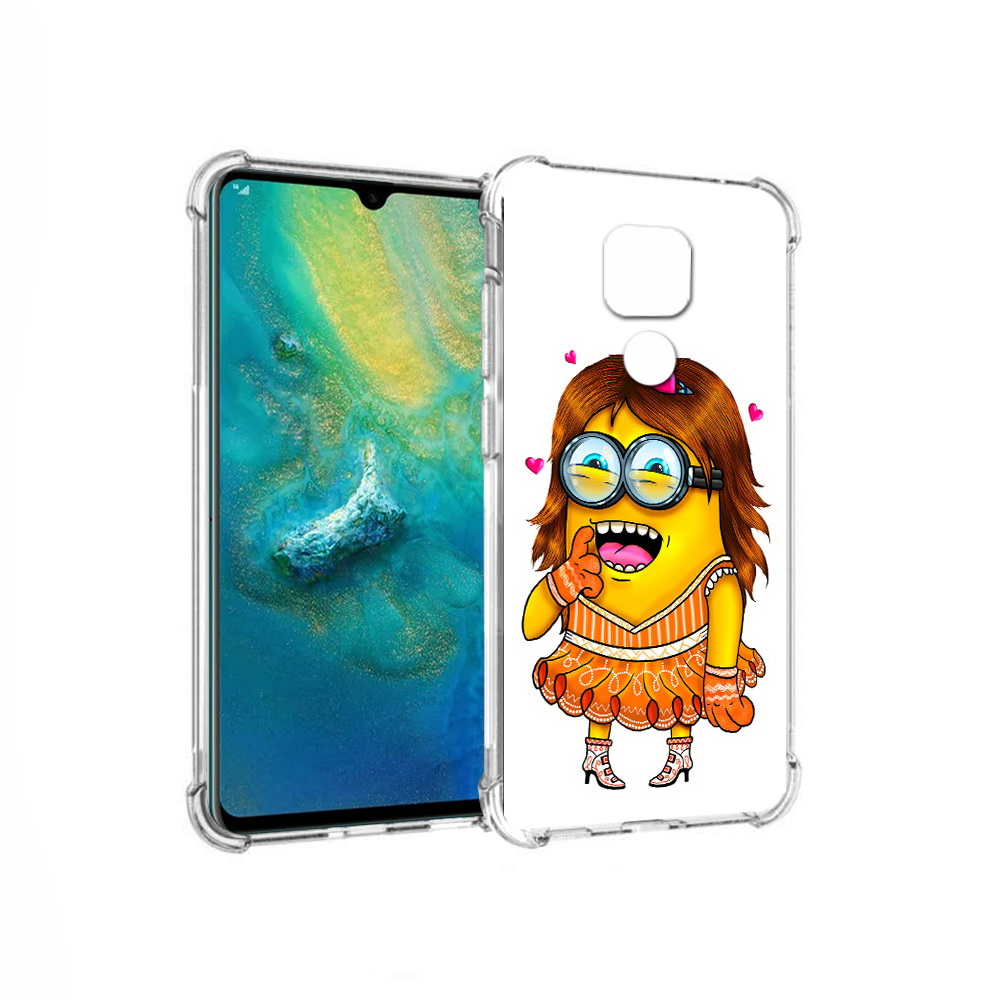 Чехол MyPads Tocco для Huawei Mate 20x Миньон девочка (PT124578.30.116)