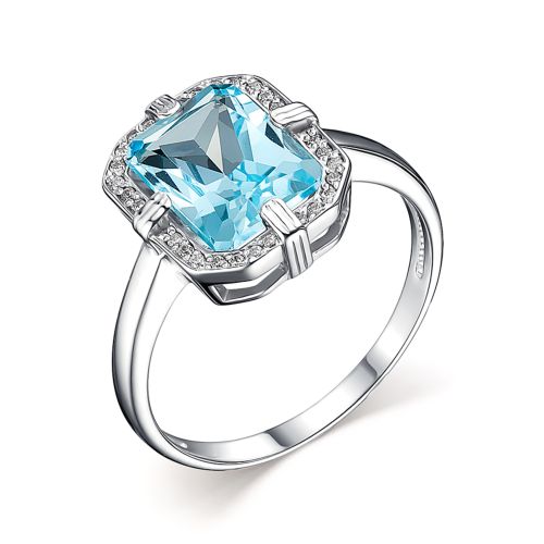 

Кольцо из серебра с топазом р. 18 Dewi 901018012, 901018012