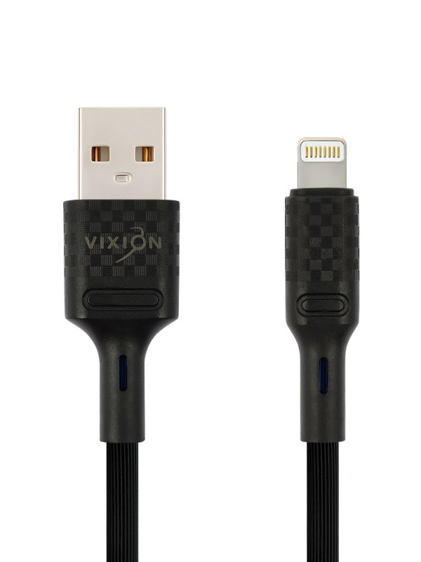 фото Кабель vixion usb - lightning вилка-вилка м (k27i)