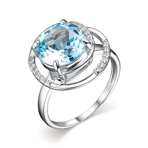 

Кольцо из серебра с топазом р. 16 Dewi 901018007, 901018007