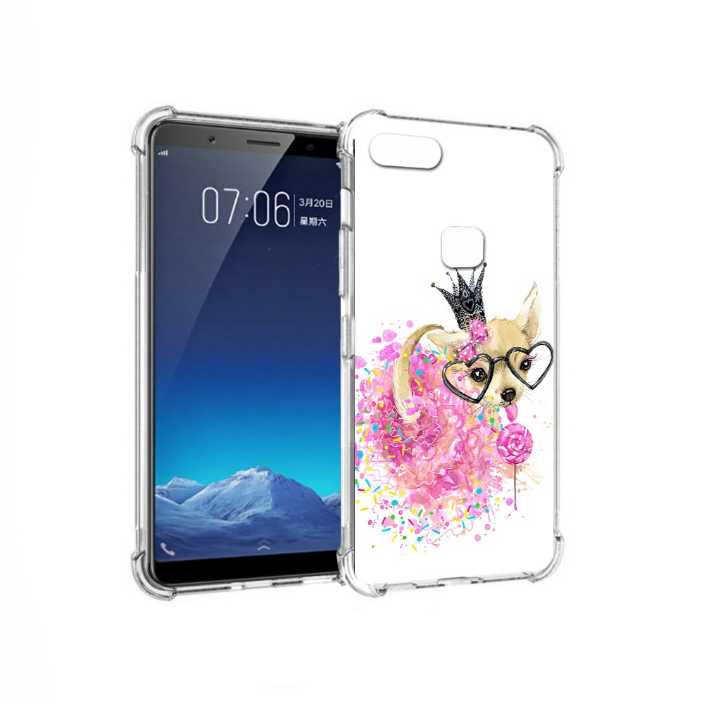 

Чехол MyPads Tocco для Vivo X20 сладкая принцесса (PT108350.433.606), Прозрачный, Tocco