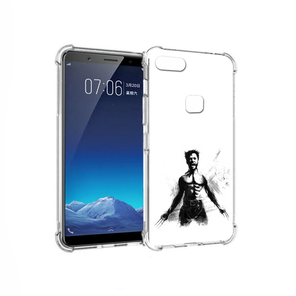 

Чехол MyPads Tocco для Vivo X20 росомаха (PT108350.433.587), Прозрачный, Tocco