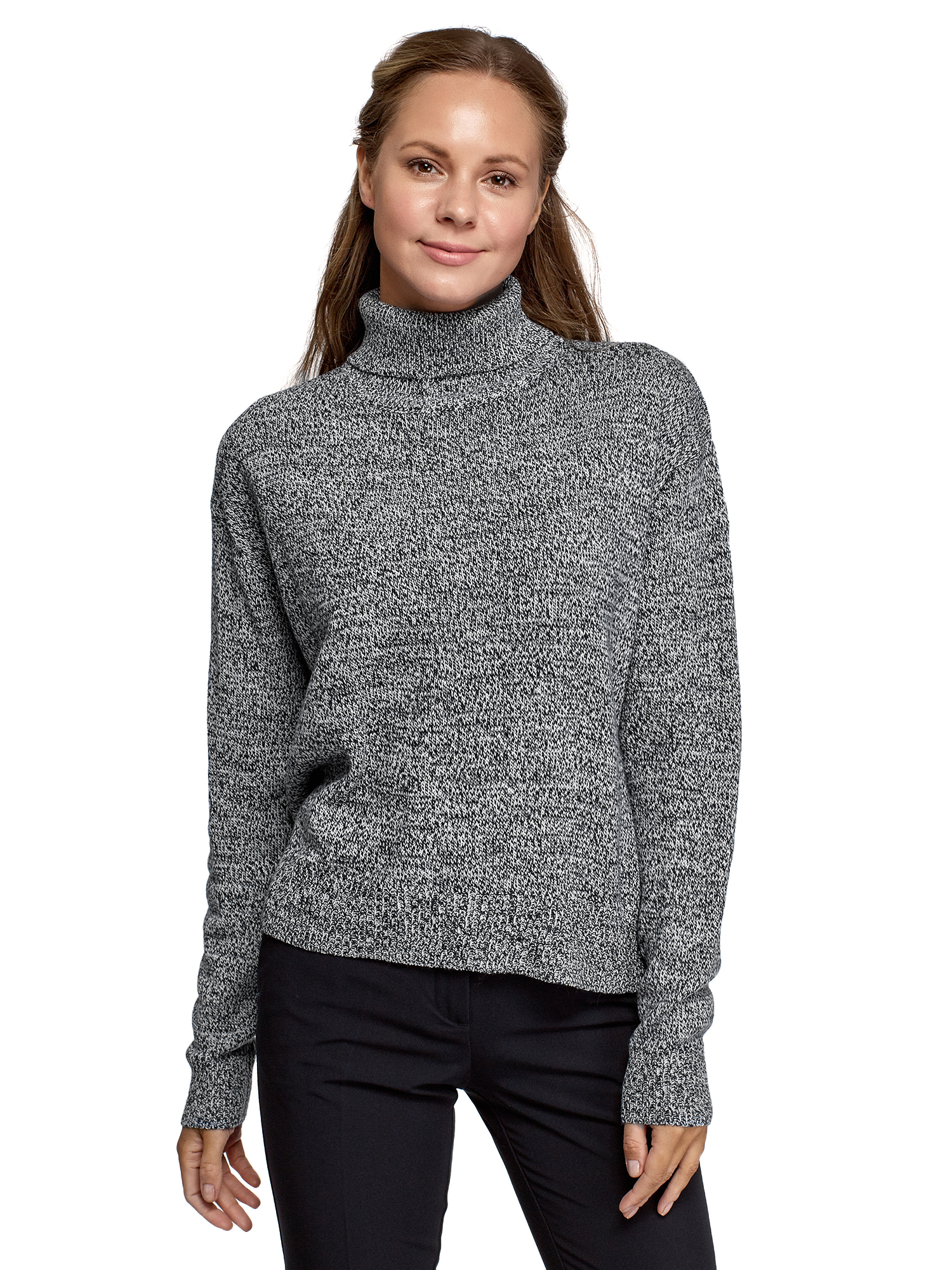 

Свитер женский oodji 64407151 синий 2XL, 64407151