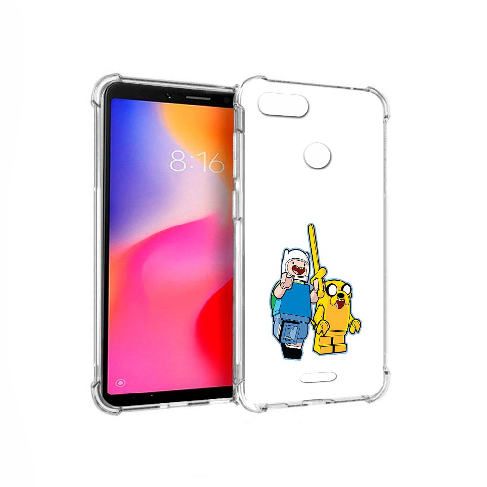 

Чехол MyPads Tocco для Xiaomi Redmi 6 время приключений лего (PT113762.304.274), Прозрачный, Tocco