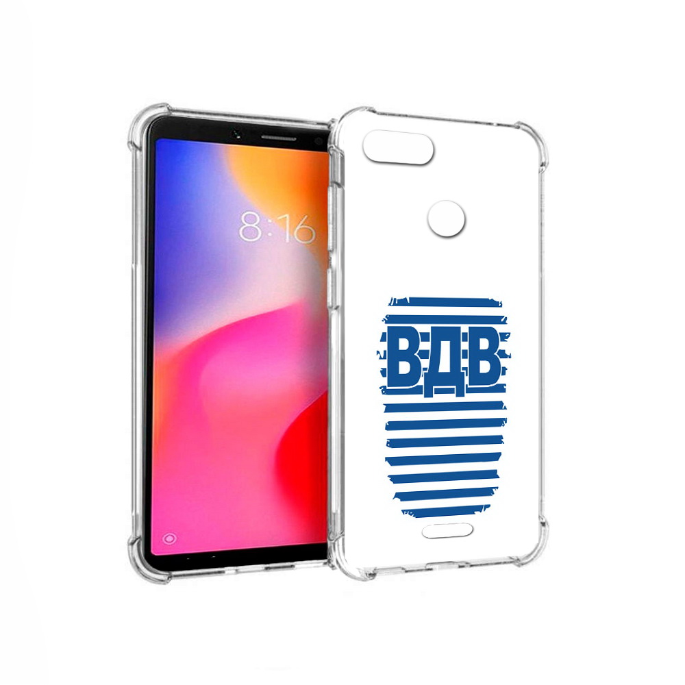 

Чехол MyPads Tocco для Xiaomi Redmi 6 вдв2 (PT113762.304.259), Прозрачный, Tocco