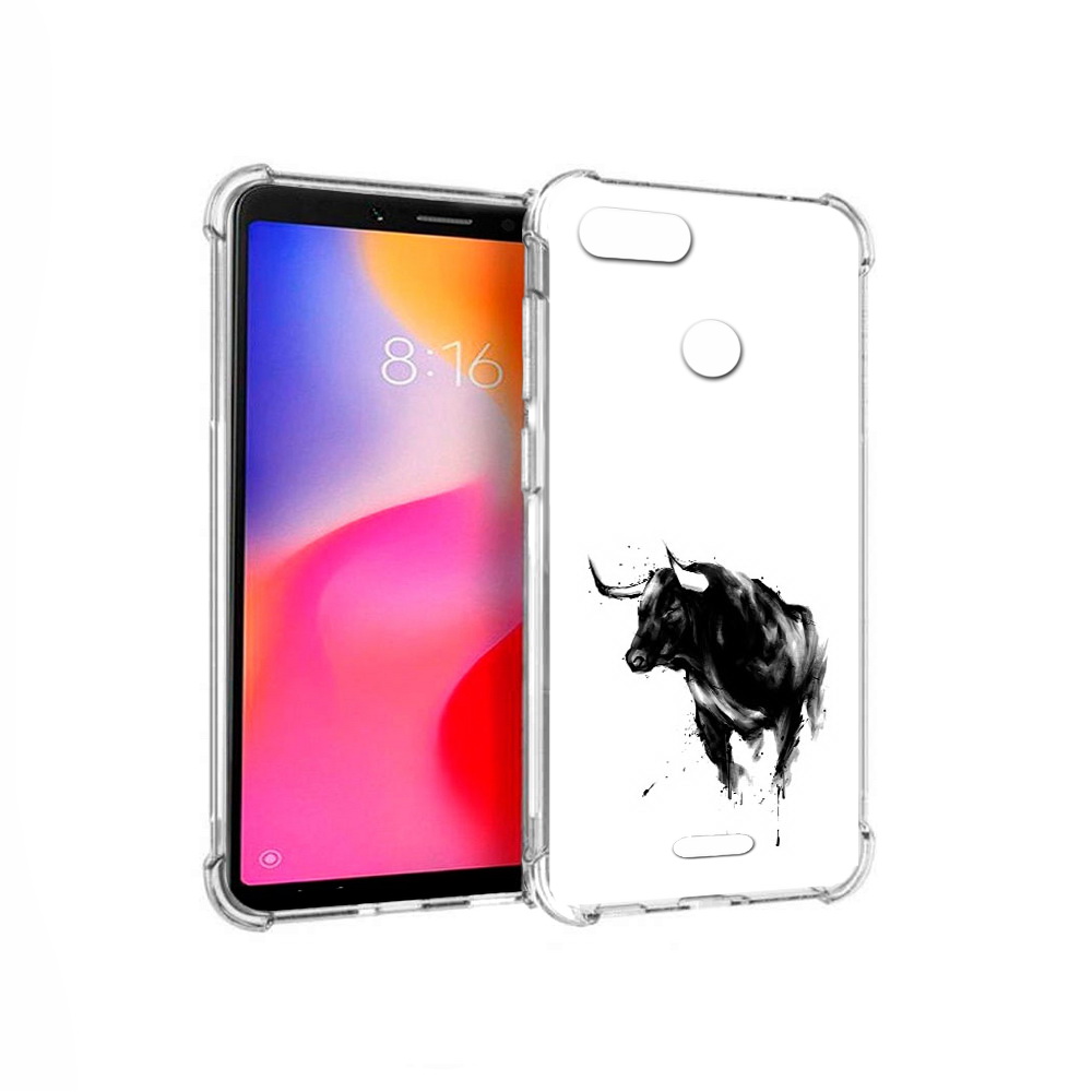 

Чехол MyPads Tocco для Xiaomi Redmi 6 бык (PT113762.304.254), Прозрачный, Tocco