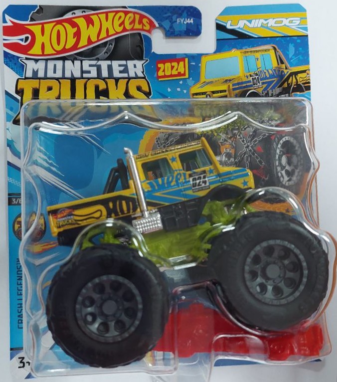 Машинка Hot Wheels Monster Trucks Unimog, HTM39-LA10 food trucks delights on wheels