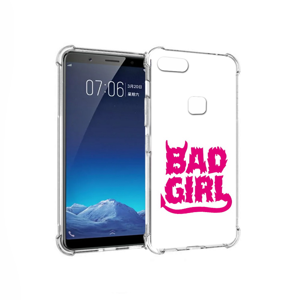 

Чехол MyPads Tocco для Vivo X20 плохая девочка (PT108350.433.545), Прозрачный, Tocco