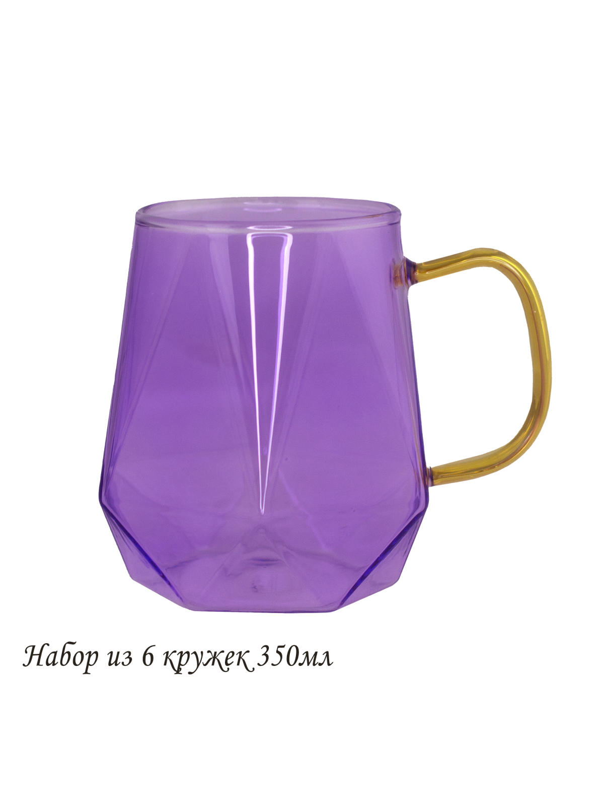 

Набор кружек Lenardi стекло 6шт 160-274