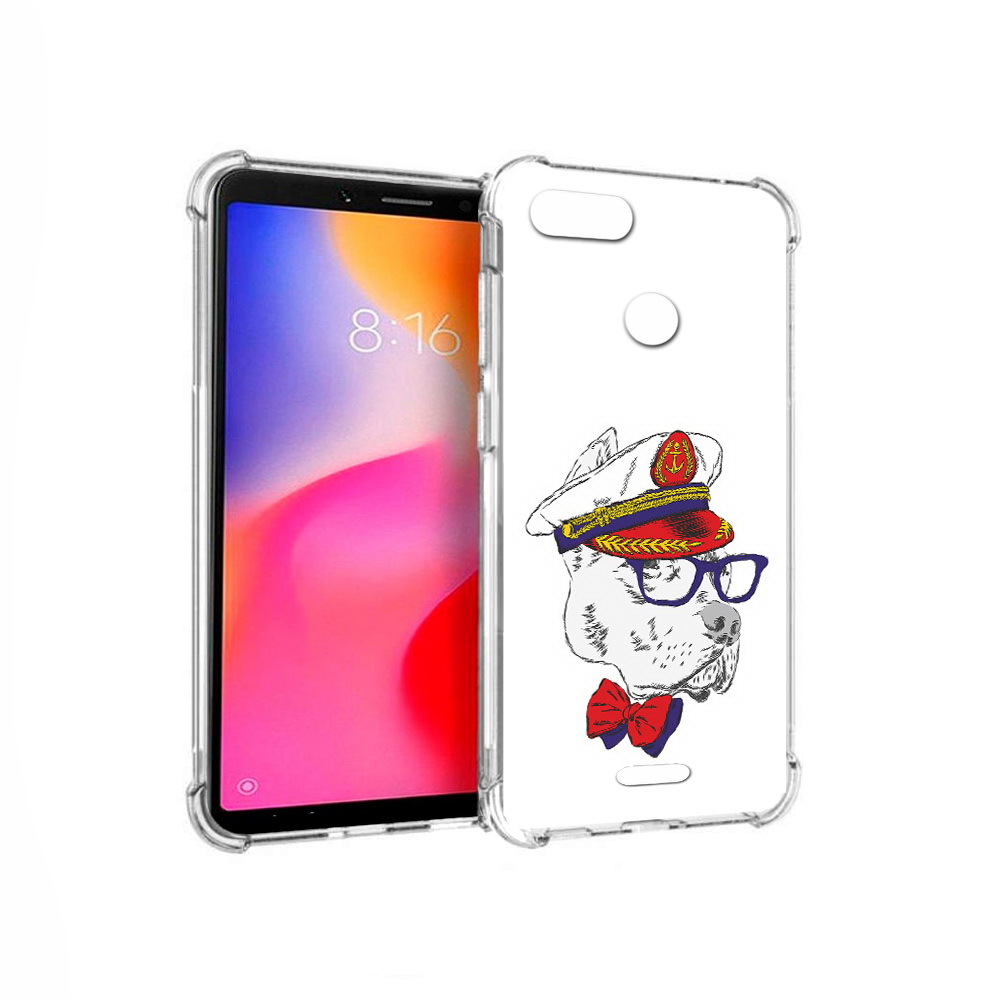 

Чехол MyPads Tocco для Xiaomi Redmi 6 бульдог (PT113762.304.251), Прозрачный, Tocco